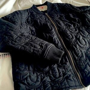 MEN’S black spring True Religion jacket